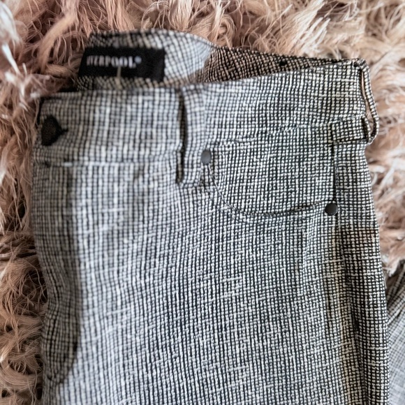 Liverpool Black and White Checkered Pants - Picture 7 of 12